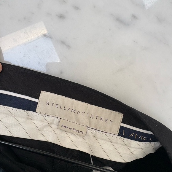 Stella McCartney Black Wool Pencil Pants XS (IT 36) - Picture 8 of 11